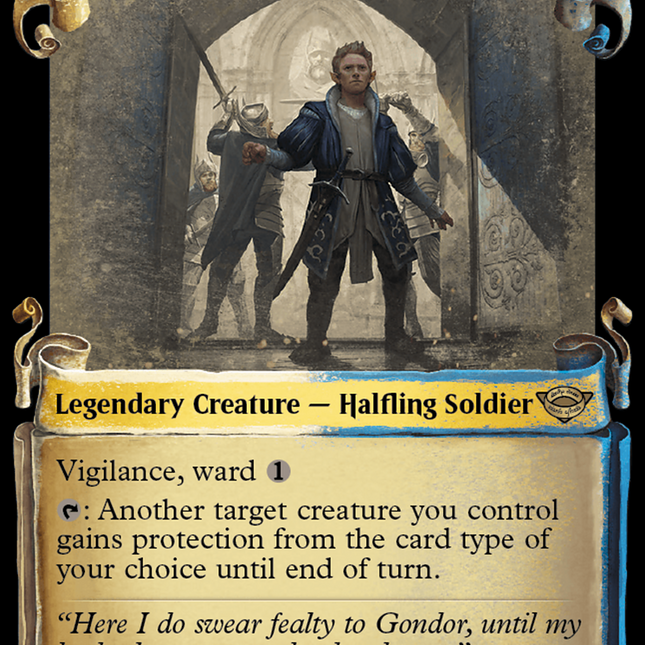 Pippin, Guard of the Citadel [The Lord of the Rings: Tales of Middle-Earth Showcase Scrolls]