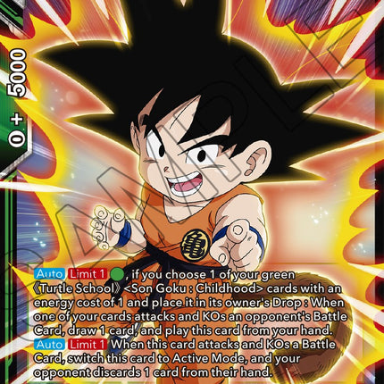 Son Goku, Skills Improved (BT18-070) [Dawn of the Z-Legends]