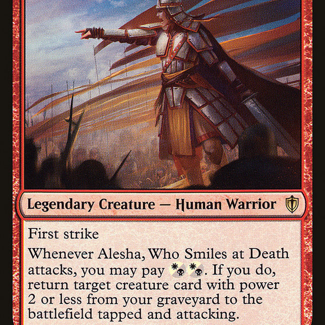 Alesha, Who Smiles at Death [Commander 2016]