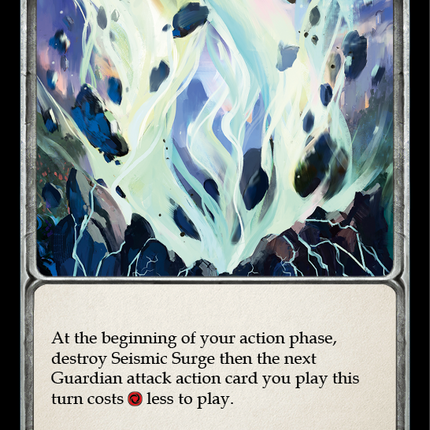 Seismic Surge [U-CRU044] (Crucible of War Unlimited)  Unlimited Rainbow Foil