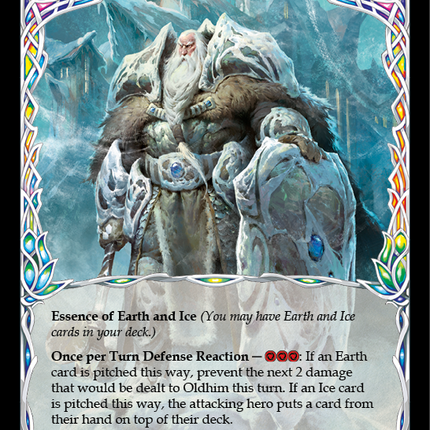 Oldhim, Grandfather of Eternity [HER042] (Promo)  Cold Foil