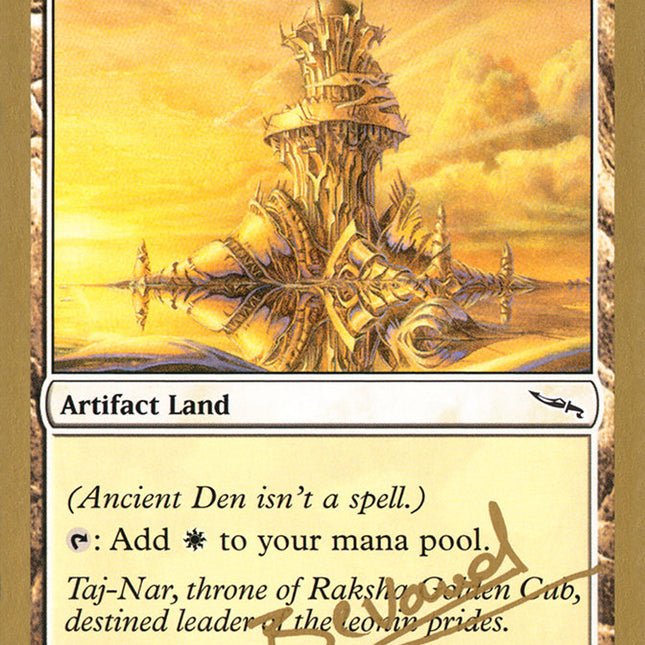 Ancient Den (Manuel Bevand) [World Championship Decks 2004]