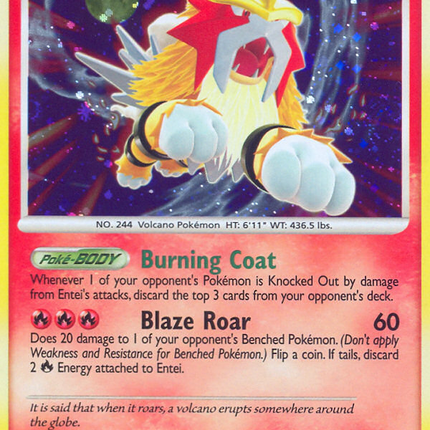 Entei (4/132) [Diamond & Pearl: Secret Wonders]