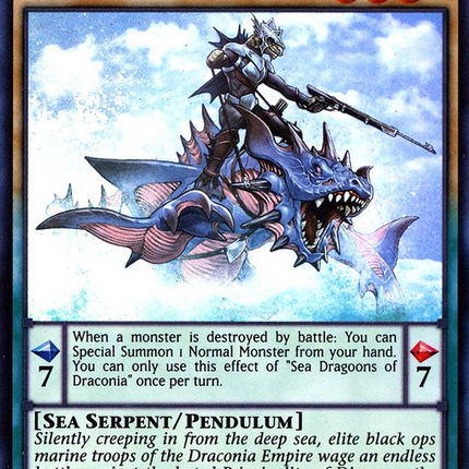 Sea Dragoons of Draconia (CROS-ENSP1) [CROS-ENSP1] Ultra Rare