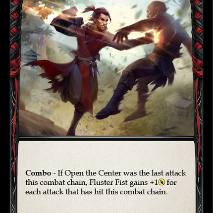 Fluster Fist (Red) [KSU010-R] (Katsu Hero Deck)  1st Edition Normal