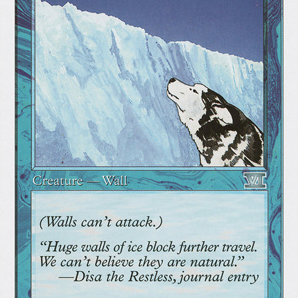 Glacial Wall [Classic Sixth Edition]