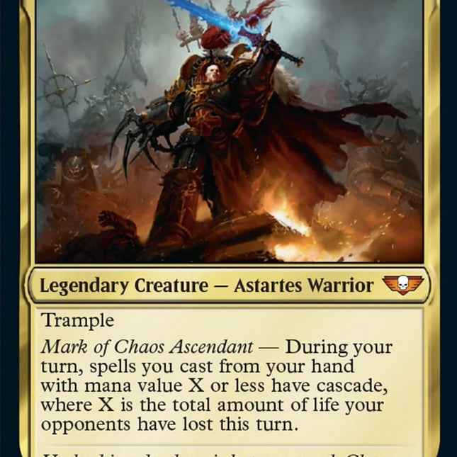 Abaddon the Despoiler (Surge Foil) [Warhammer 40,000]