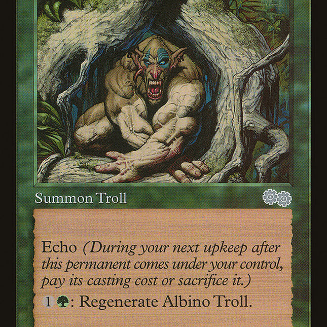 Albino Troll [Urza's Saga]