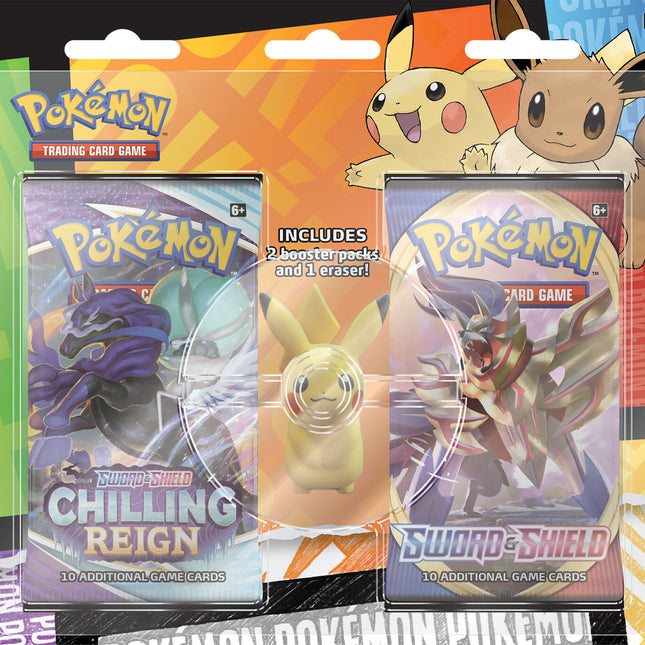 Back to School Eraser Blister (Pikachu)