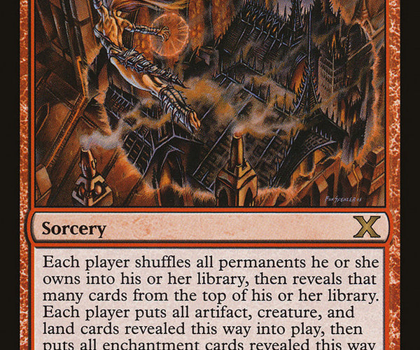 mtg warp cards Shadow in the | (Surge Foil) | Universes Beyond: Warhammer 40,000 | (40K) | Magic: The Gathering and land cards revealed this way onto the battlefield Time Warp