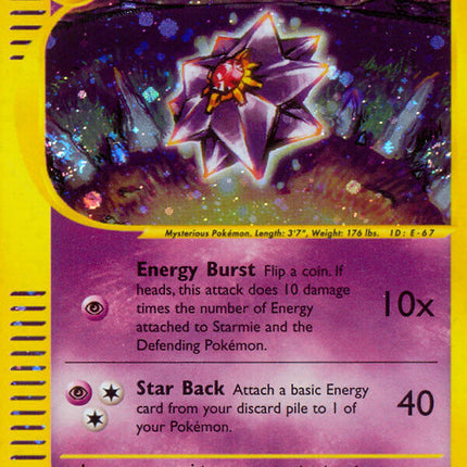 Starmie (H28/H32) [Skyridge]