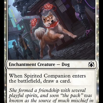 Spirited Companion [March of the Machine Commander] – TokenMTG