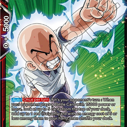 Krillin, at the Ready (BT19-018) [Fighter's Ambition]