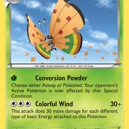 Vivillon (17/146) (High Plains Form/Orange Wings) [XY: Base Set]