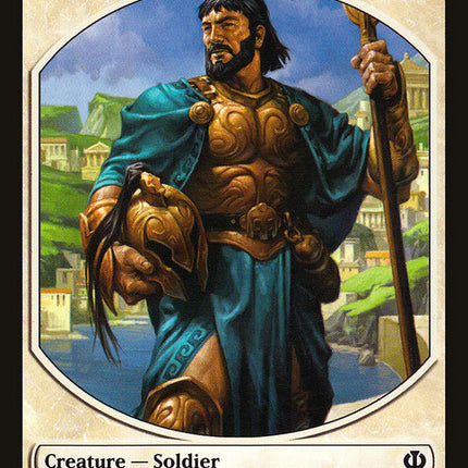 Soldier Token (Zoltan Boros) [League Tokens 2013]