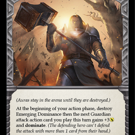 Emerging Dominance (Red) [CRU038] (Crucible of War)  1st Edition Normal