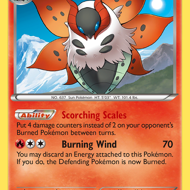 Volcarona (22/108) [Black & White: Dark Explorers]