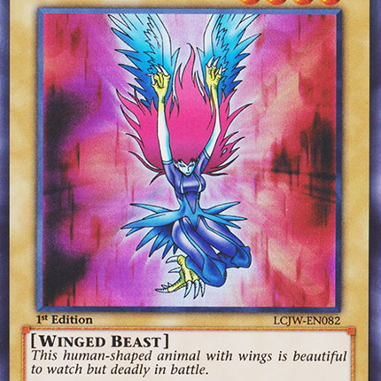 Harpie Lady [LCJW-EN082] Super Rare