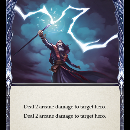 Forked Lightning [ARC120-S] (Arcane Rising)  1st Edition Rainbow Foil
