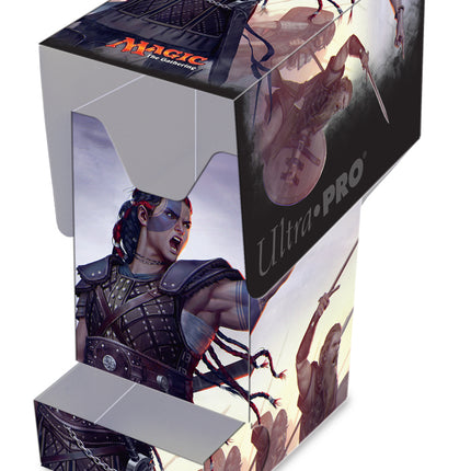 Ultra PRO: Deck Box - PRO 100+ with Tray (Commander 2016 - Saskia the Unyielding)