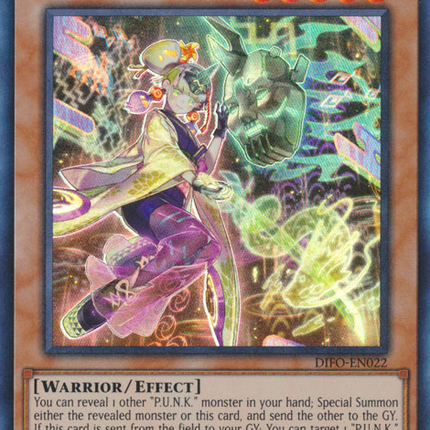 Noh-P.U.N.K. Deer Note [DIFO-EN022] Ultra Rare