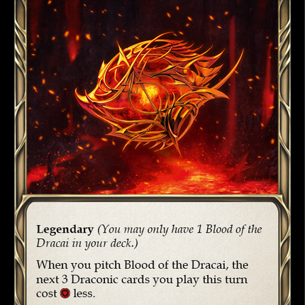 Blood of the Dracai [UPR000] (Uprising)  Cold Foil