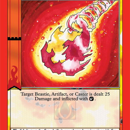 Fireball (Headless Annie) [Cryptid Nation: Nightfall First Edition Release Event Deck]