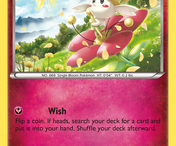 flabebe pokemon card value (84) Common SM shuffle your deck Flabebe Pokemon TCG Card 091/198