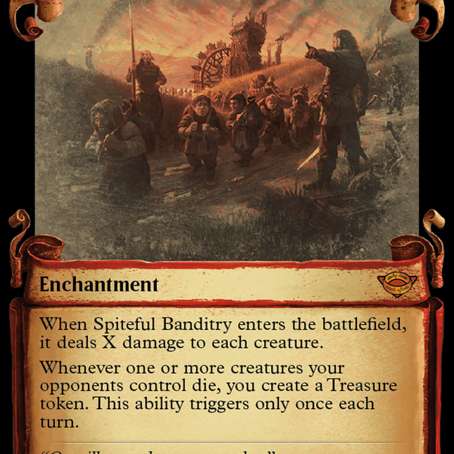 Spiteful Banditry [The Lord of the Rings: Tales of Middle-Earth Showcase Scrolls]
