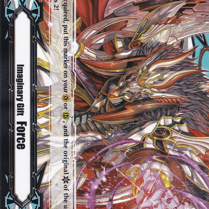 Imaginary Gift [Force] // [Imaginary Gift [Force II] Double-sided Gift Marker - Revenger, Raging Form Dragon (2022) (V-GM/0147EN 2022) [Gift Markers]
