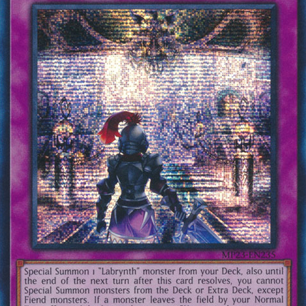 Welcome Labrynth [MP23-EN235] Prismatic Secret Rare