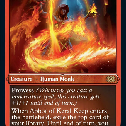 Abbot of Keral Keep (Foil Etched) [Double Masters 2022]