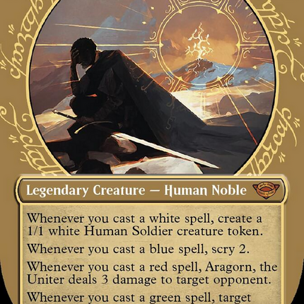 Aragorn, the Uniter (Showcase Ring Frame) [The Lord of the Rings: Tales of Middle-Earth]