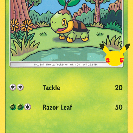 Turtwig (4/25) [McDonald's 25th Anniversary]