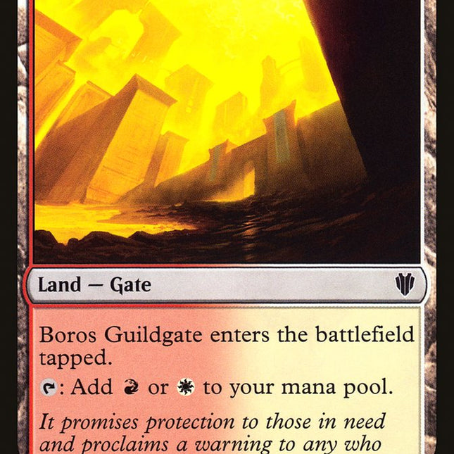 Boros Guildgate [Commander 2017]