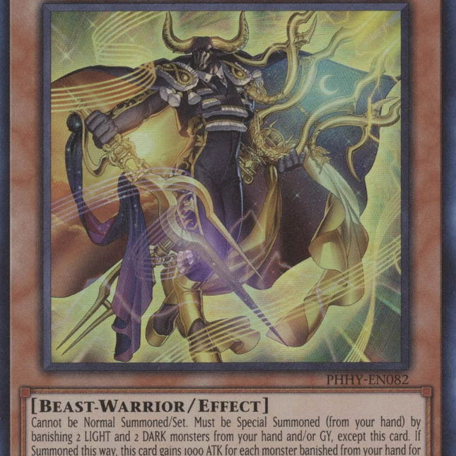 Orphebull the Harmonious Bullfighter Bard [PHHY-EN082] Ultra Rare