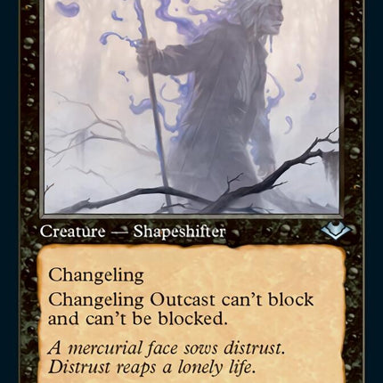 Changeling Outcast (Retro Foil Etched) [Modern Horizons 2]