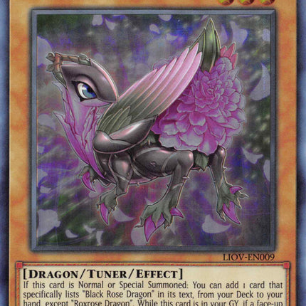 Roxrose Dragon [LIOV-EN009] Super Rare