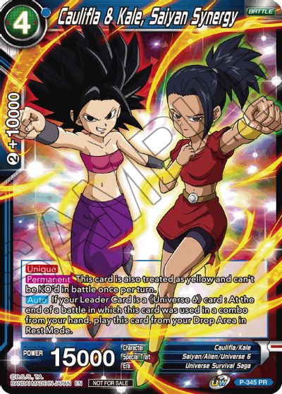 dragon ball super card game kale ABS-21 Kale, Caulifla, & Kefla SEC (2023) [Energy DRAGON BALL SUPER DIVERS SDV9-042