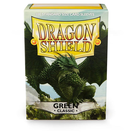 Dragon Shield Classic Sleeve - Green ‘Verdante’ 100ct