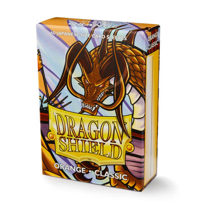 Dragon Shield Matte Sleeve - Orange ‘Tigris’ 60ct