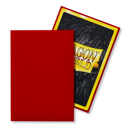 Dragon Shield Matte Sleeve - Crimson ‘Rendshear’ 60ct