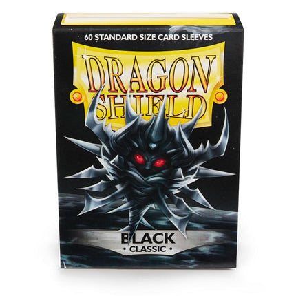 Dragon Shield Classic Sleeve - Black ‘Locus’ 60ct