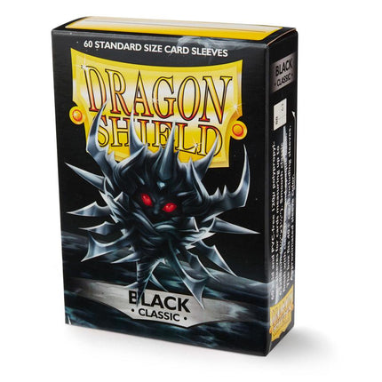 Dragon Shield Classic Sleeve - Black ‘Locus’ 60ct