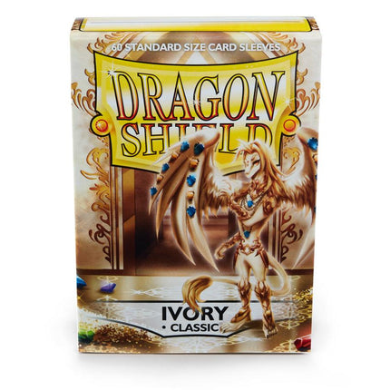 Dragon Shield Classic Sleeve - Ivory ‘Elfenben’ 60ct