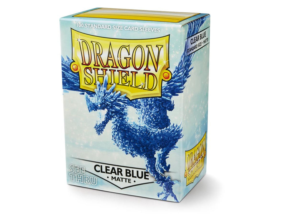 Dragon Shield Matte Sleeve - Blue 'Dennaesor' 100ct