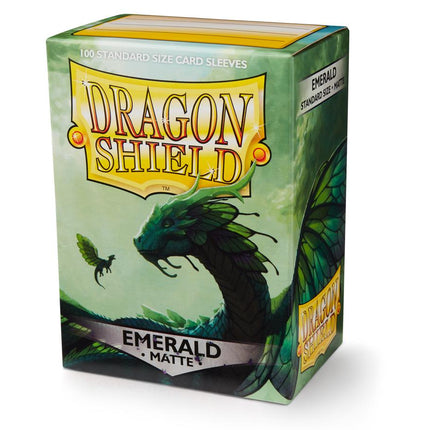 Dragon Shield Matte Sleeve - Emerald ‘Rayalda’ 100ct