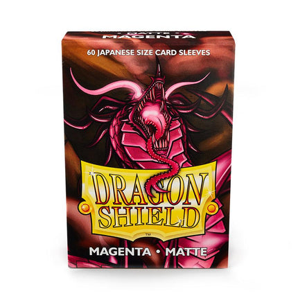 Dragon Shield Matte Sleeve - Magenta ‘Demato’ 60ct