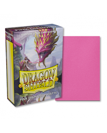 Dragon Shield Matte Sleeve - Pink Diamond ‘Cornelia’ 60ct