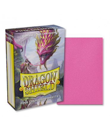 Dragon Shield Matte Sleeve - Pink Diamond ‘Cornelia’ 60ct